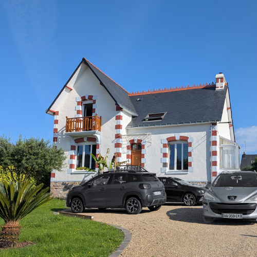Maison rénovée avec ravalement de façade à Malestroit dans le Morbihan